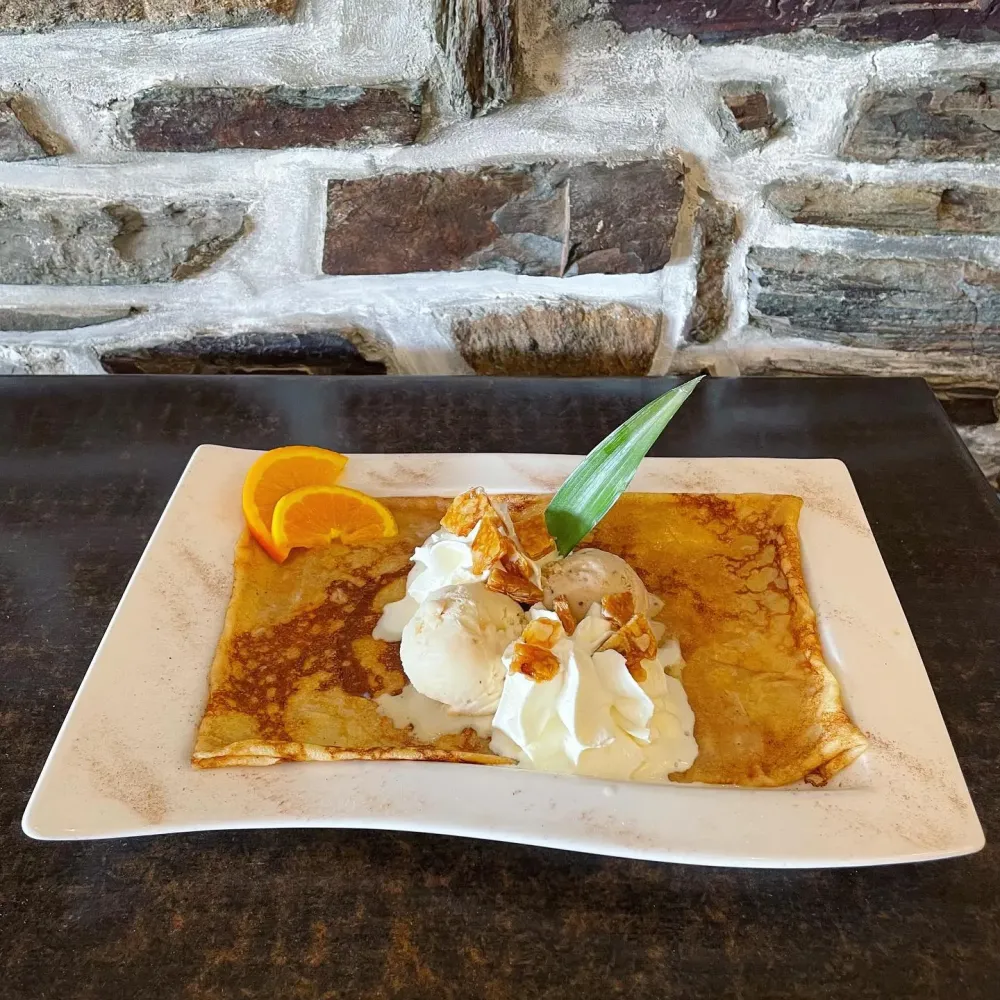 Crêpe glace